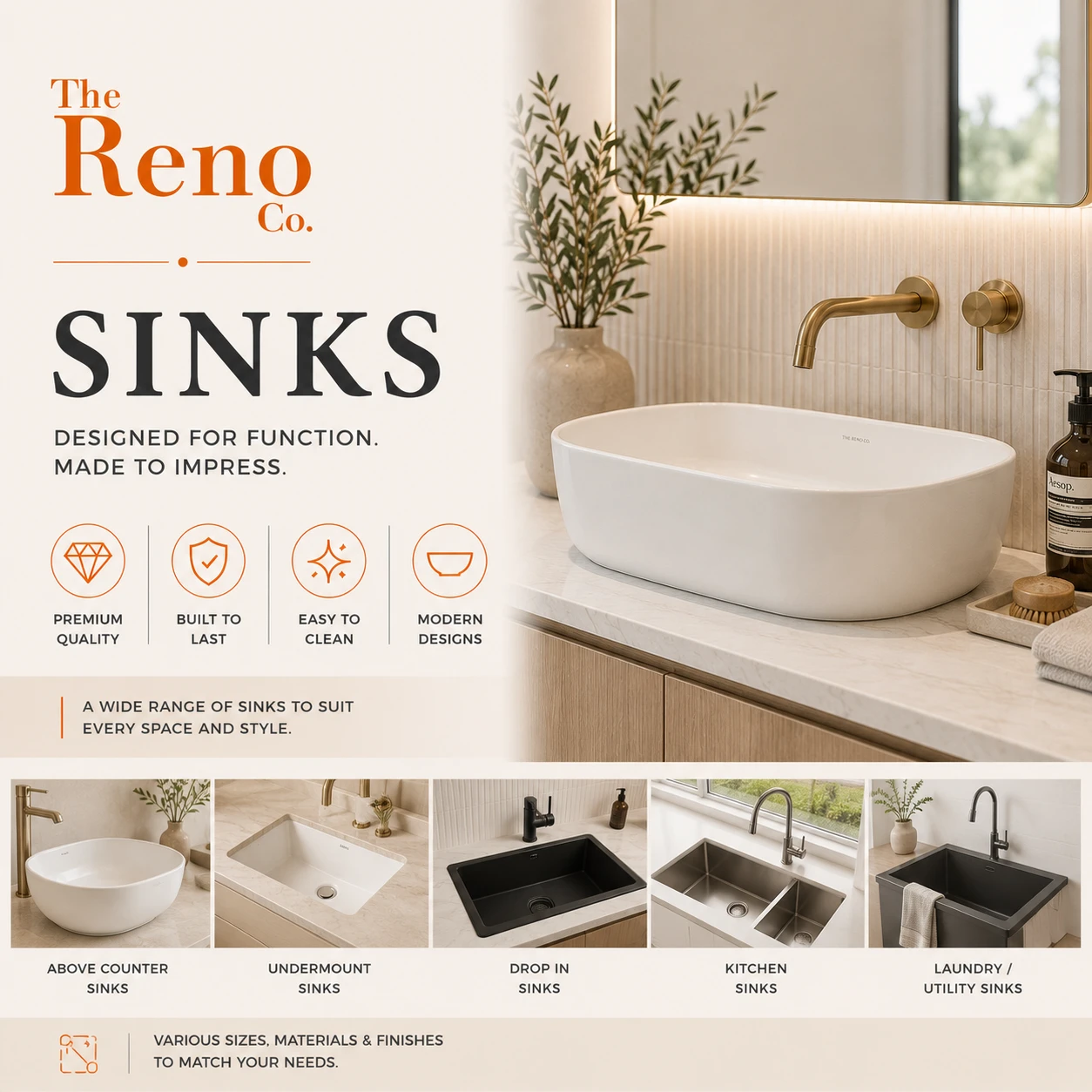 Sinks